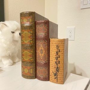 Decorative Faux Leather books